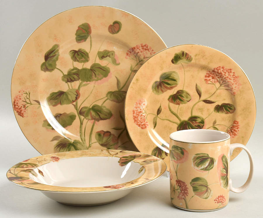 Asian Antique 4 Piece Place Setting by 222 Fifth (PTS)-1