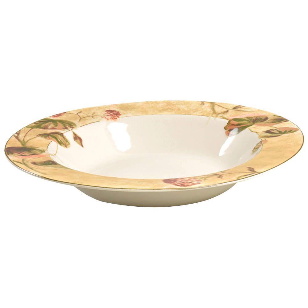 Asian Antique Large Rim Soup Bowl by 222 Fifth (PTS)-1