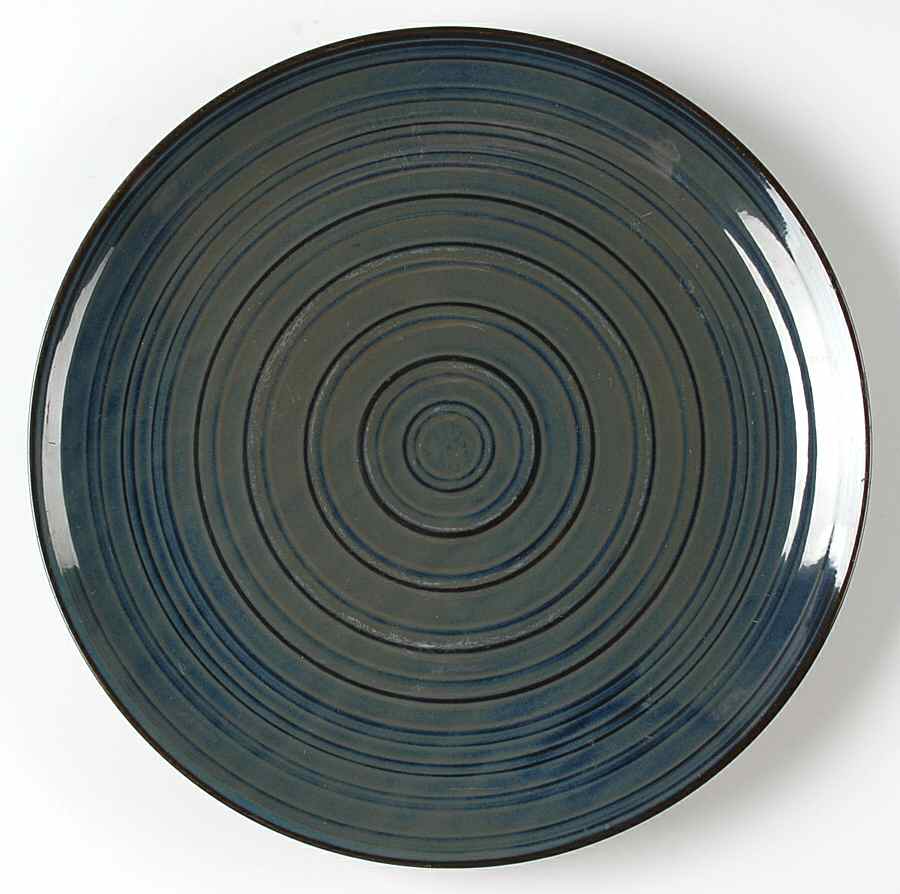 Craft Shale (Green) 12" Chop Plate (Round Platter) by 222 Fifth (PTS)-1