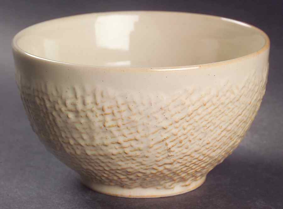 Craft Golden Wheat (Cream) Fruit/Dessert (Sauce) Bowl by 222 Fifth (PTS)-1