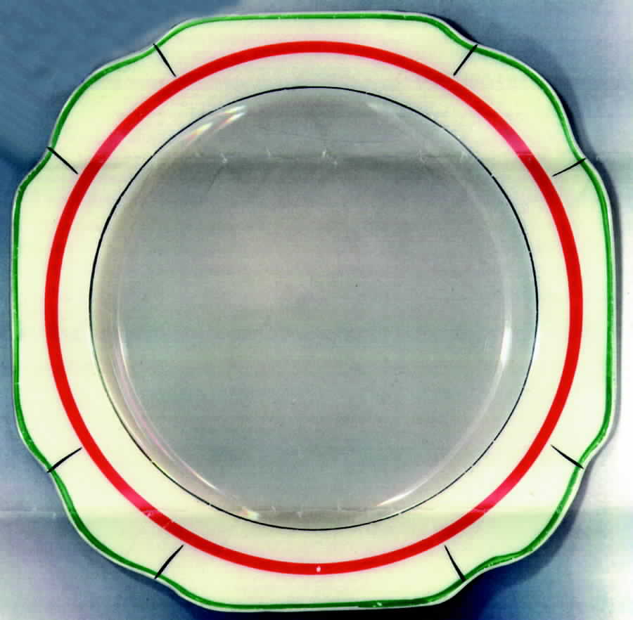 ADA68 Square Salad Plate by Adams China-1