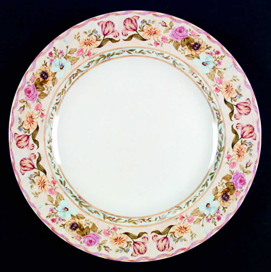 Floral Daze Dinner Plate by American Atelier-1