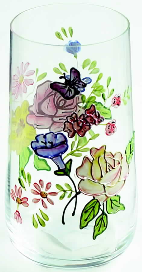 Floral Daze 16 Oz Glassware Highball by American Atelier-1