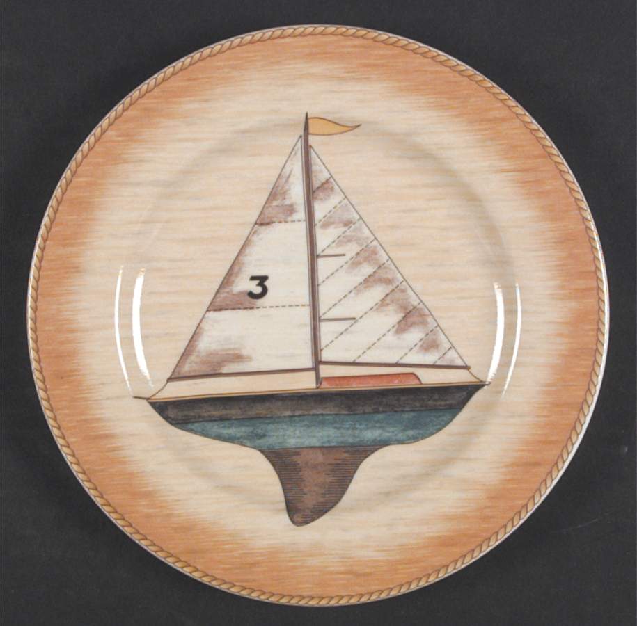 Chesapeake Salad/Dessert Plate by American Atelier-1