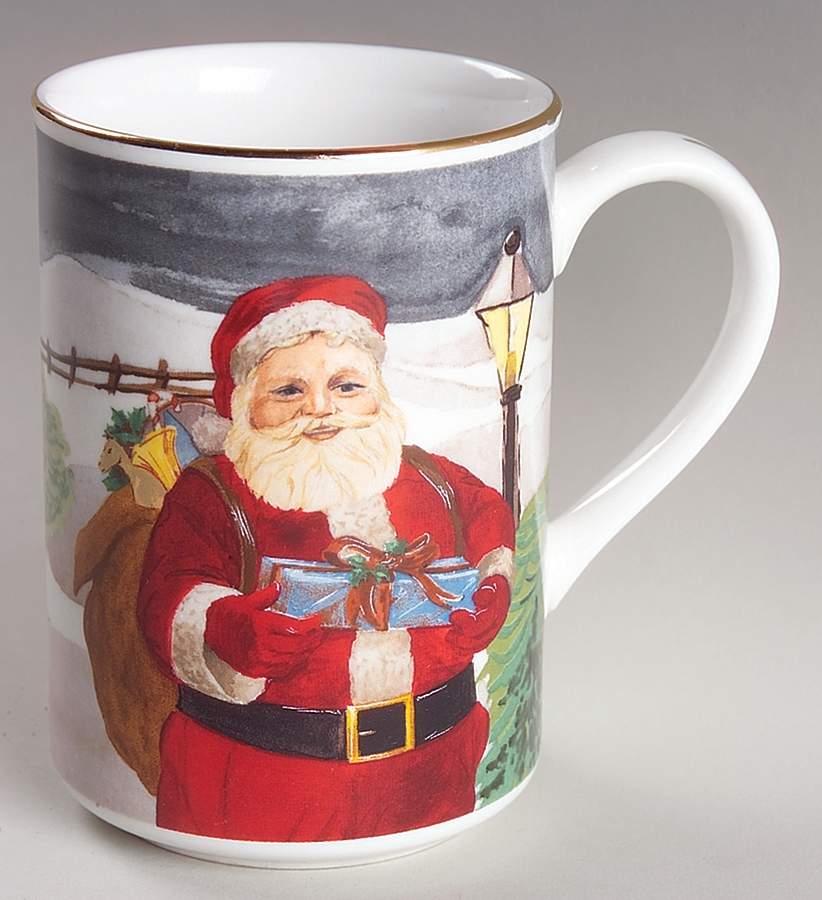 Santa Mug by American Atelier-1