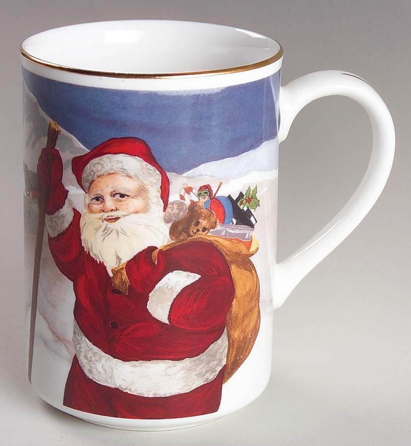 Santa Mug by American Atelier-1