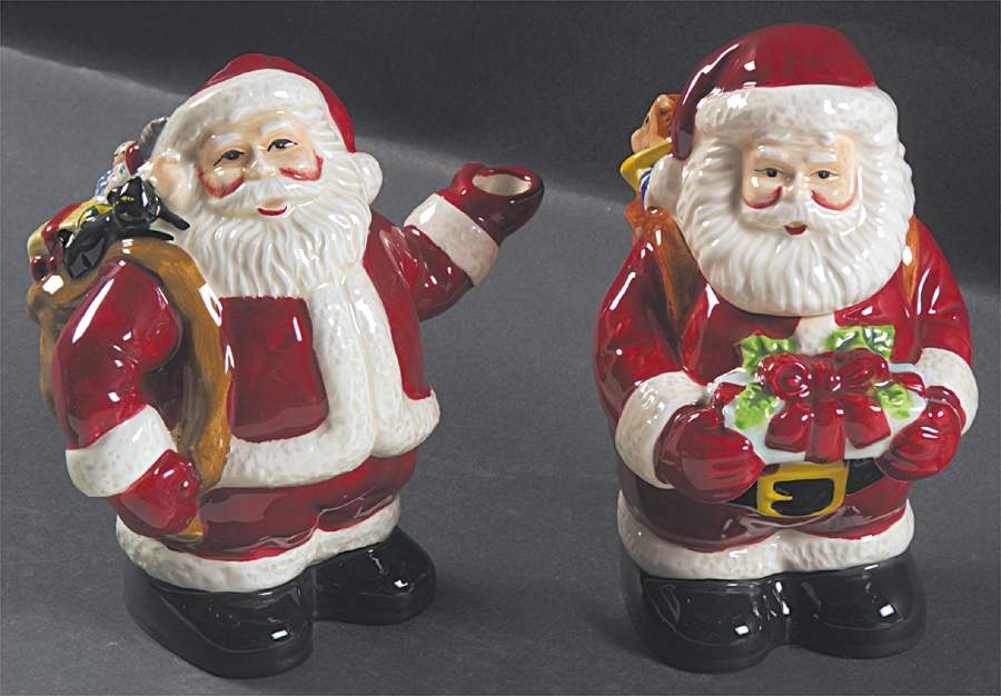 Santa Figural Creamer & Sugar Set by American Atelier-1