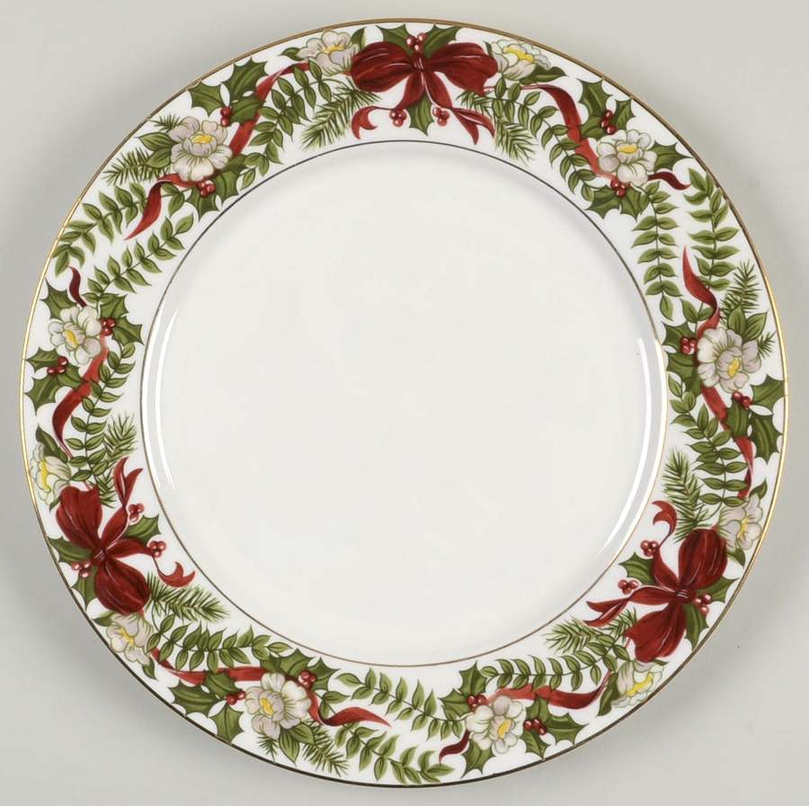 Santa Dinner Plate by American Atelier-1