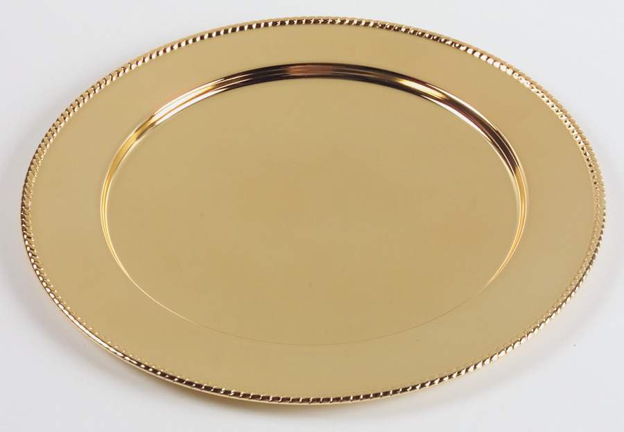 Noel Metal Service Plate (Charger) by American Atelier-1