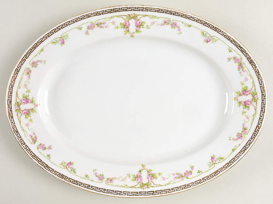 8607 11" Oval Serving Platter by Altrohlau-1