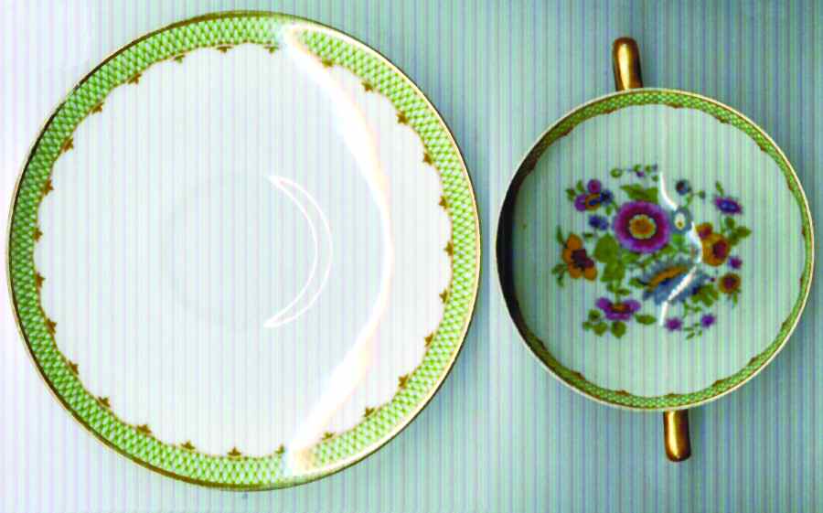 AHR314 Flat Cream Soup Bowl & Saucer Set by Charles Ahrenfeldt-1