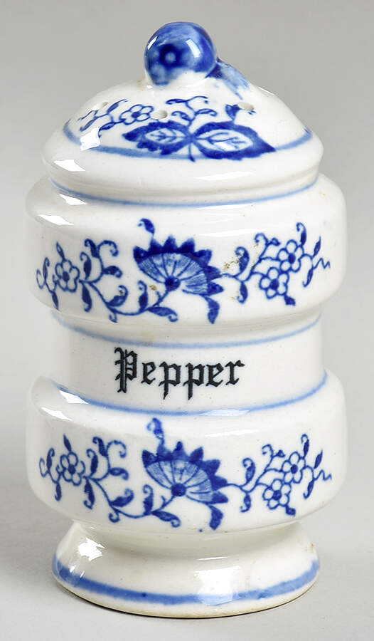 Blue Onion Pepper Shaker by Arnart-1