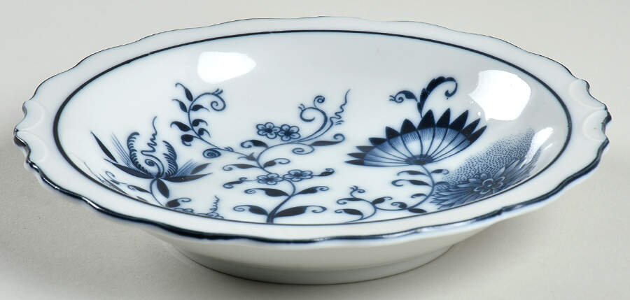 Blue Onion Rim Soup Bowl by Arnart-1