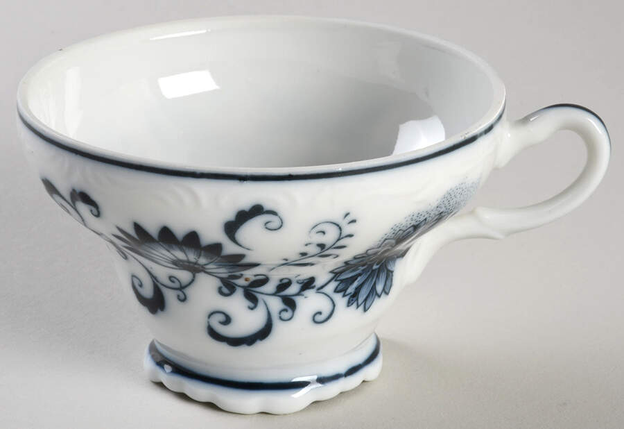 Blue Onion Footed Cup by Arnart-1