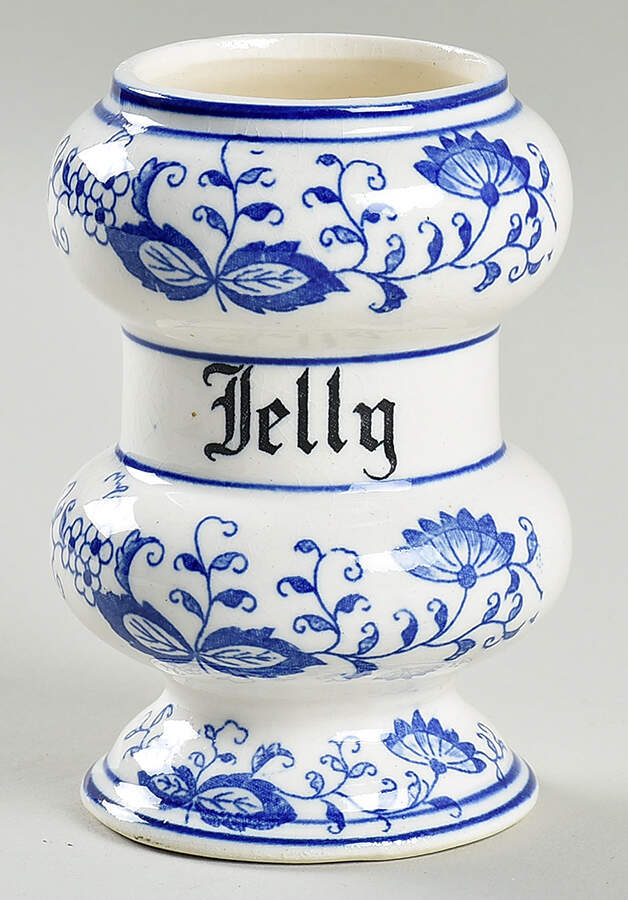 Blue Onion Jam/Jelly No Lid by Arnart-1