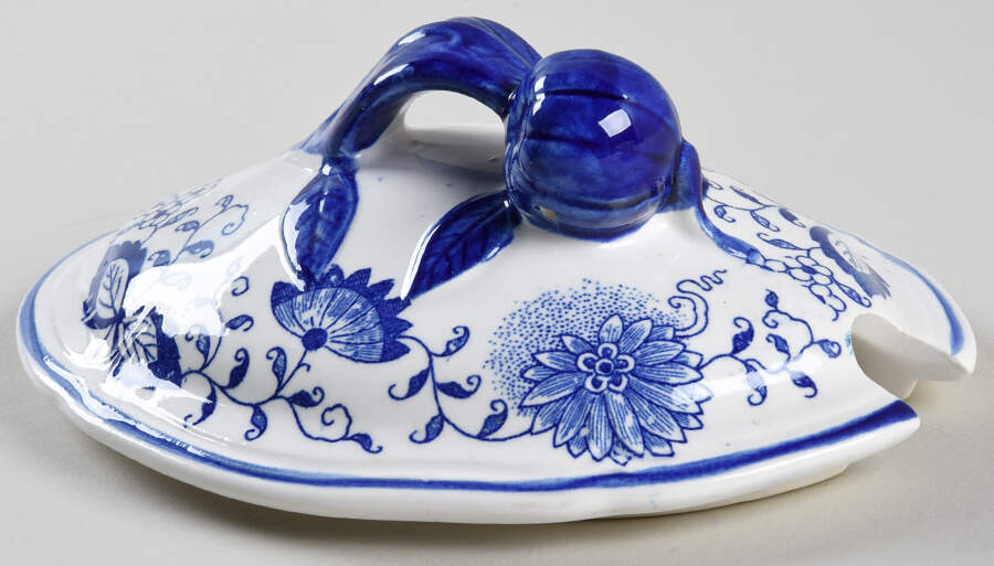 Blue Onion Lid for Sauce Boat by Arnart-1