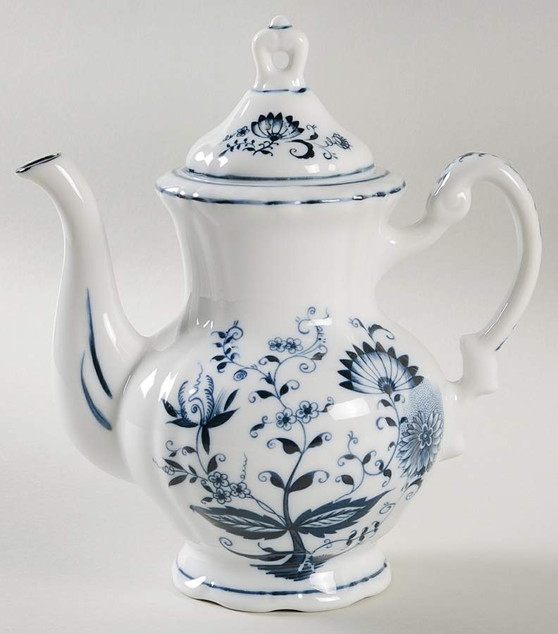 Blue Onion Mini Coffee Pot & Lid by Arnart-1
