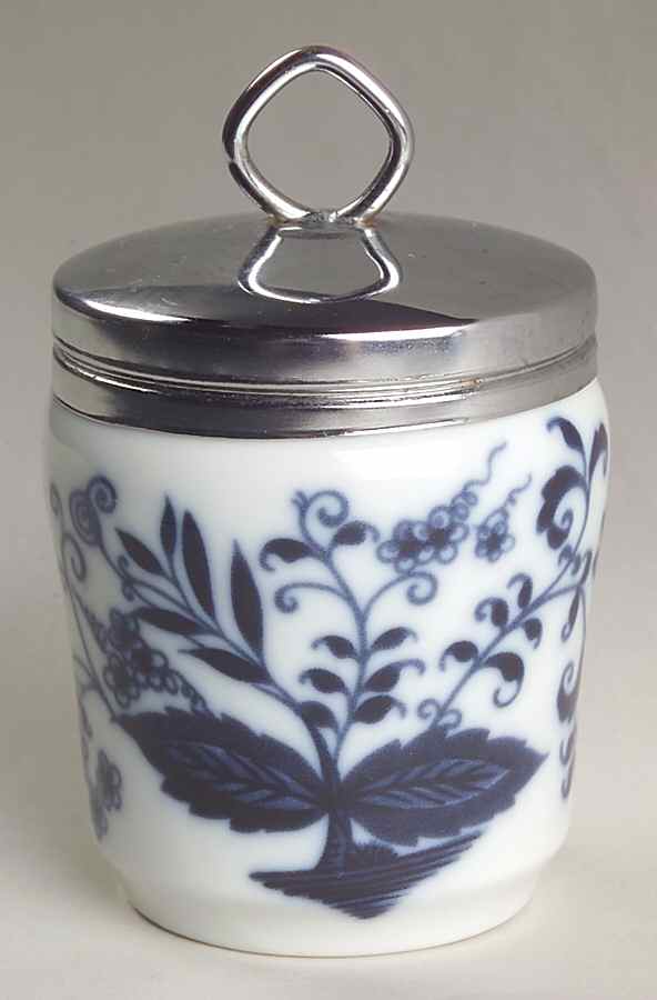 Blue Onion Egg Coddler & Lid by Arnart-1