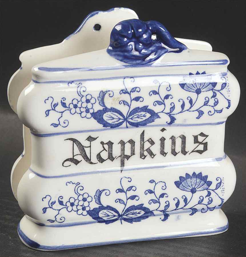 Blue Onion Napkin Holder by Arnart-1