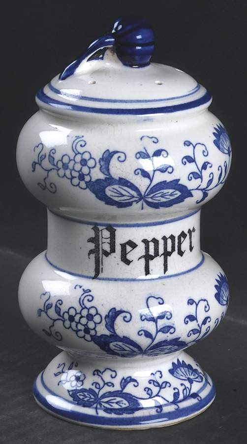 Blue Onion Pepper Shaker by Arnart-1
