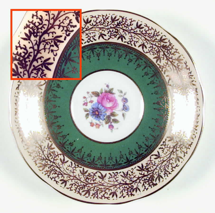 1557 Saucer by John  Aynsley & Sons-1