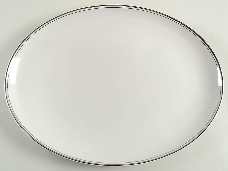 Wedding Ring 13" Oval Serving Platter by Aladdin - USA-1