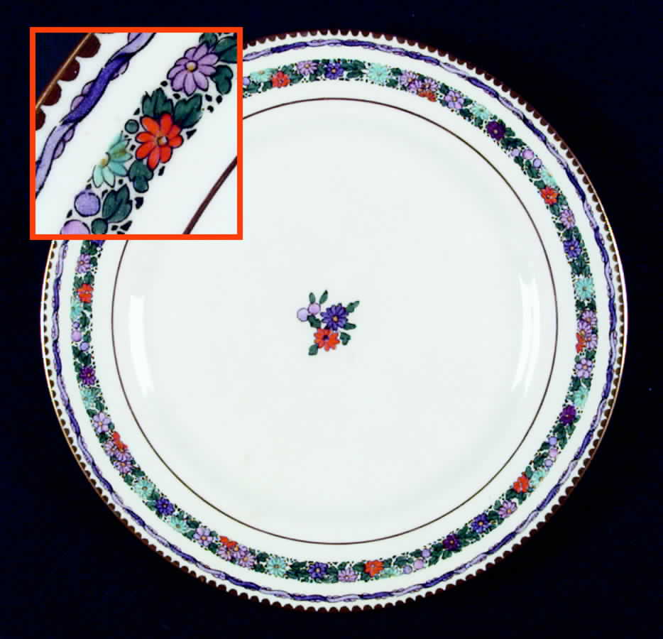 Tweed Salad Plate by Adderley-1