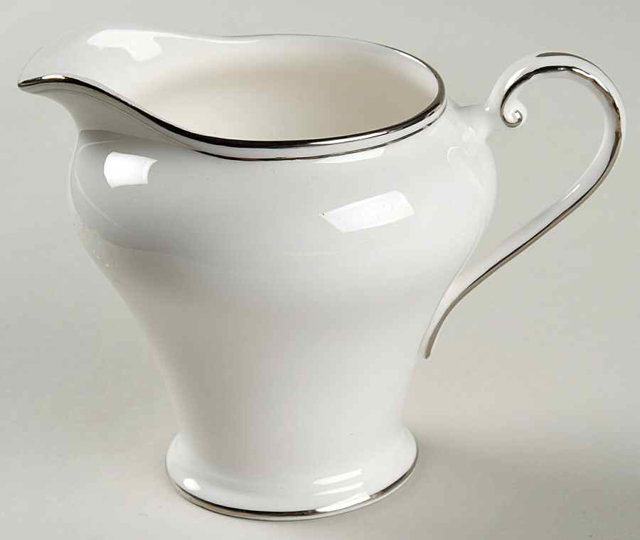 Corona Platinum Creamer by John  Aynsley & Sons-1