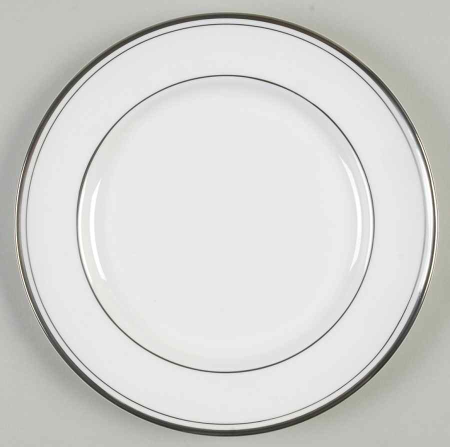 Corona Platinum Salad Plate by John  Aynsley & Sons-1