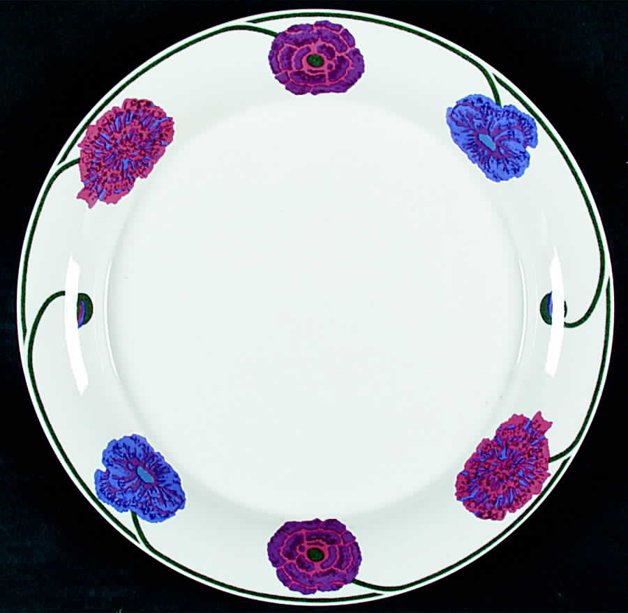 Illusia Dinner Plate by Arabia of Finland-1