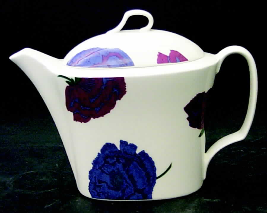 Illusia Tea/Coffee Pot & Lid by Arabia of Finland-1