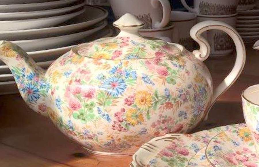 C800 Teapot & Lid by John  Aynsley & Sons-1