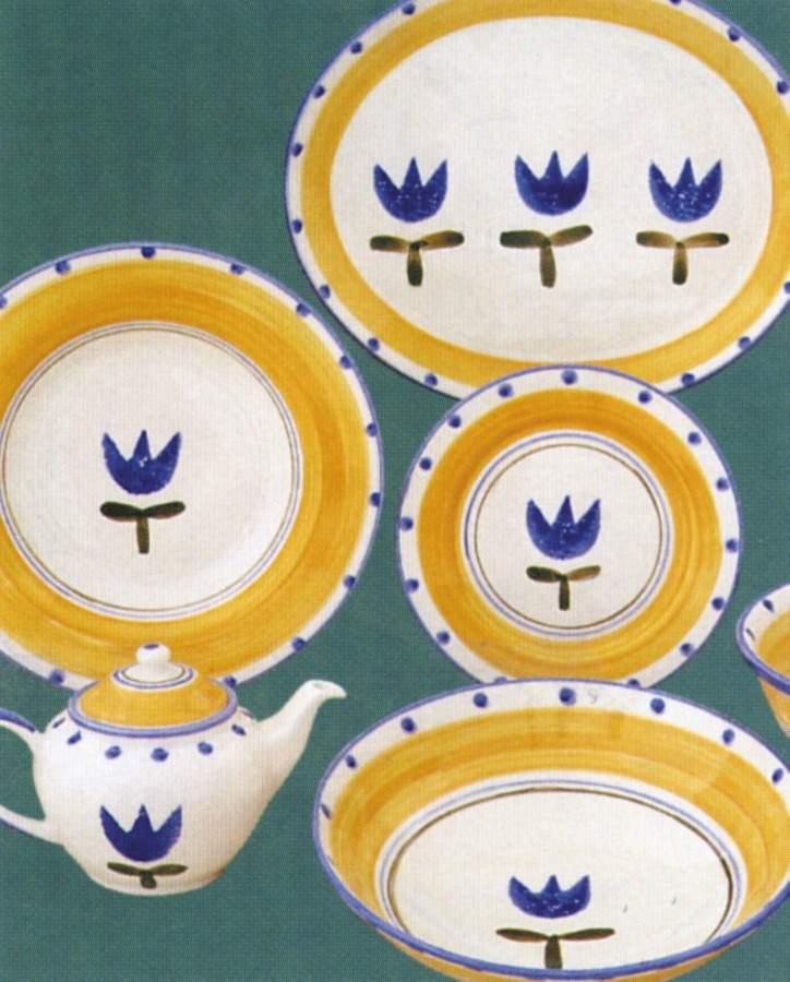 Tulips Dinner Plate by Australian Fine China-1