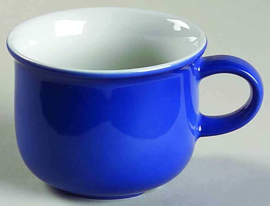 Colori Medium Blue Flat Cup by Arzberg-1