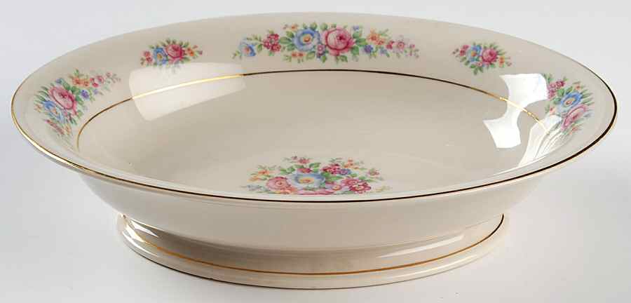 ARA64 9" Oval Vegetable Bowl by Arabia of Finland-1
