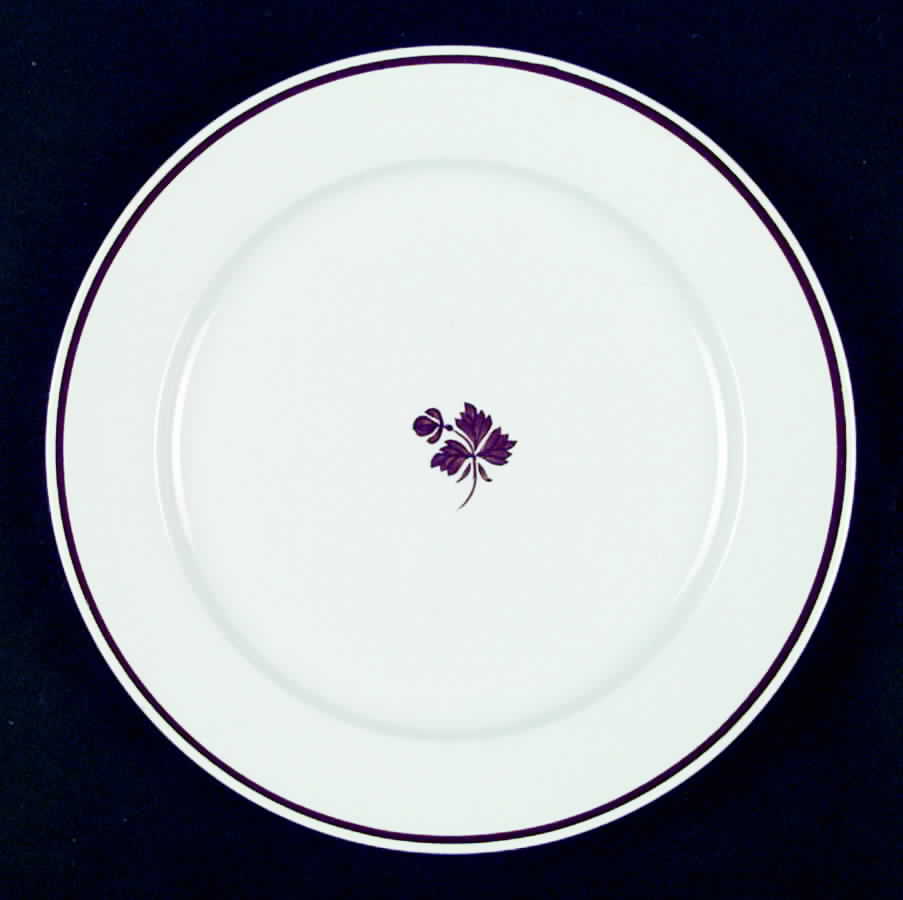 Tea Leaf (Smooth, Not Embossed Rim) Dinner Plate by Anthony Shaw-1