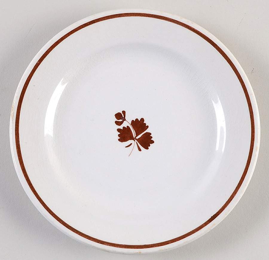 Tea Leaf (Smooth, Not Embossed Rim) Bread & Butter Plate by Anthony Shaw-1