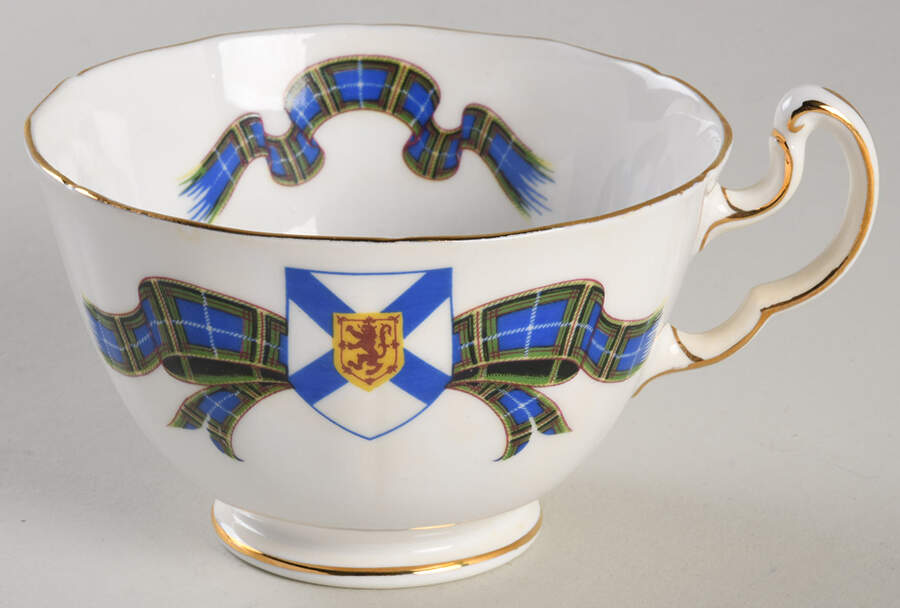 Nova Scotia Tartan Footed Cup by Adderley-1