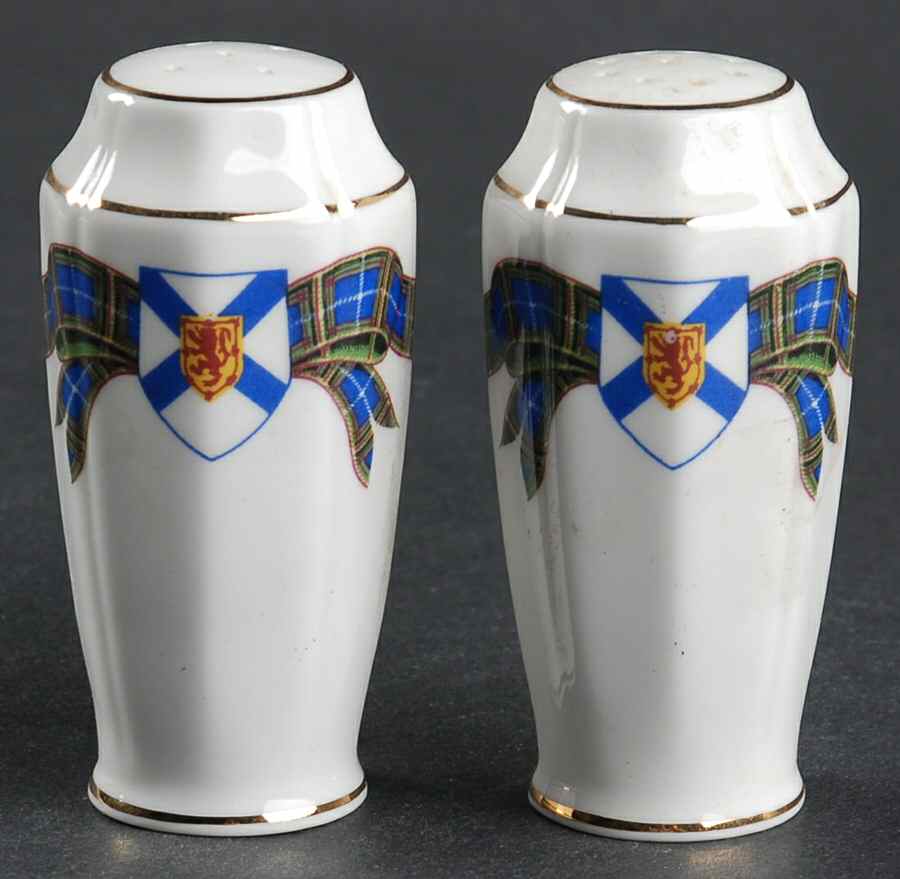 Nova Scotia Tartan Salt & Pepper Set by Adderley-1