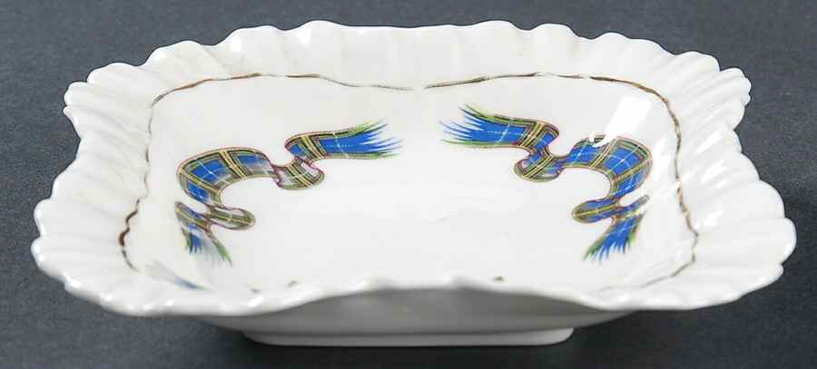 Nova Scotia Tartan 4" Square Ashtray by Adderley-1