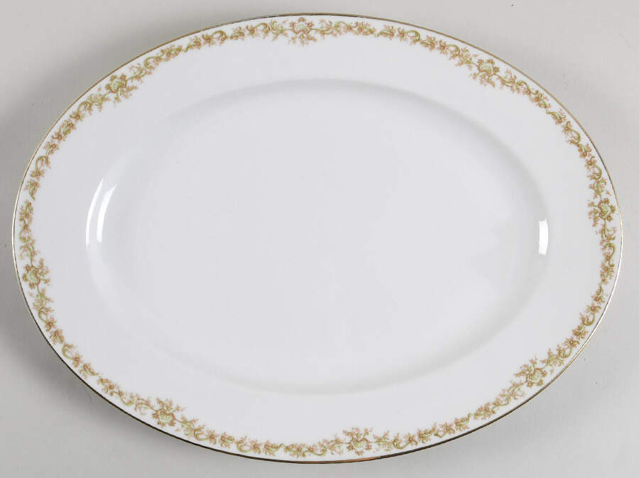 AHR345 14" Oval Serving Platter by Charles Ahrenfeldt-1