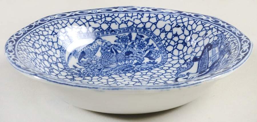Chinese Bird Fruit/Dessert (Sauce) Bowl by Adams China-1