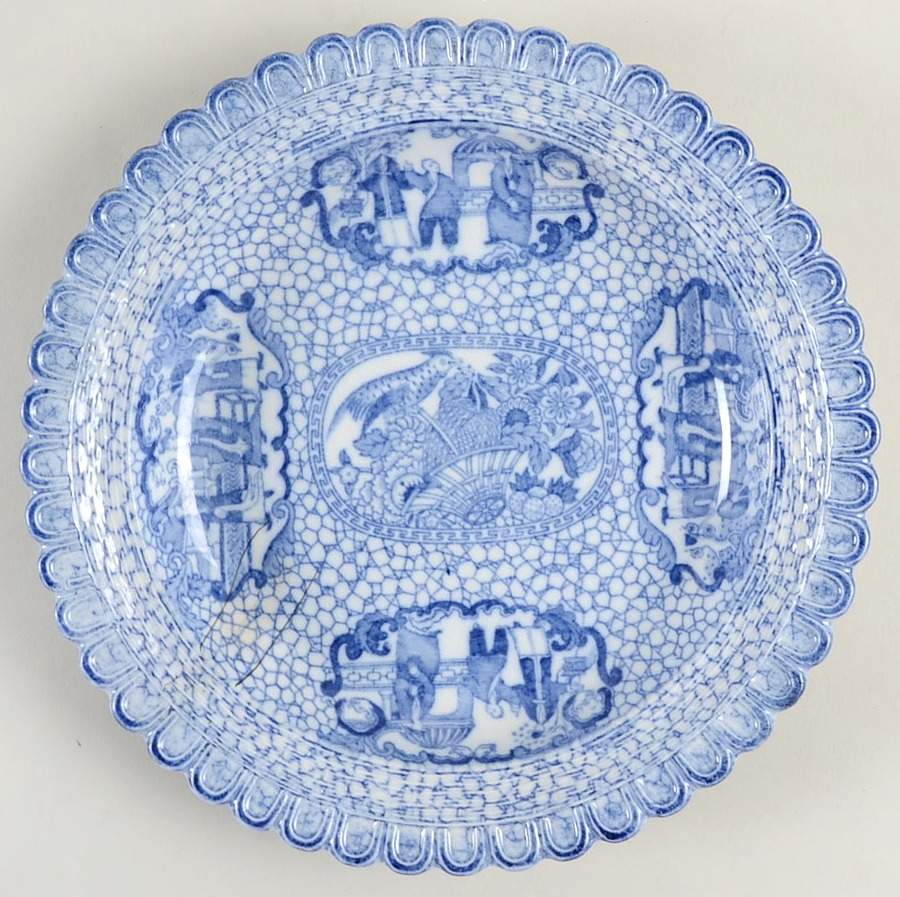 Chinese Bird Cookie Plate by Adams China-1