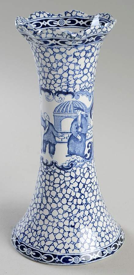 Chinese Bird 8" Vase by Adams China-1