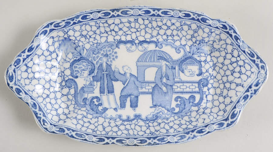Chinese Bird Relish/Gravy Underplate by Adams China-1