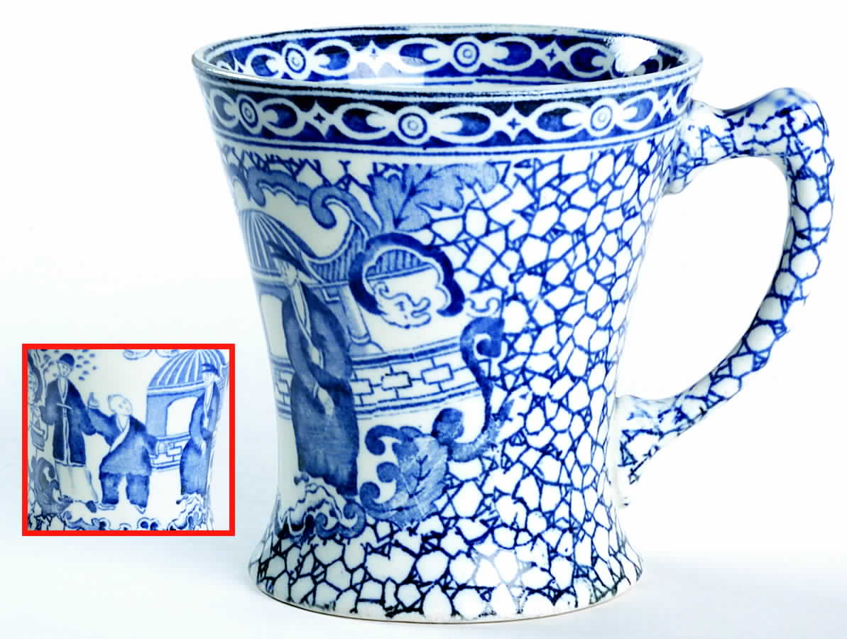 Chinese Bird Mug by Adams China-1