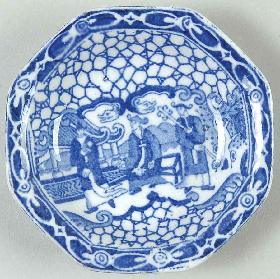 Chinese Bird Butter Pat by Adams China-1
