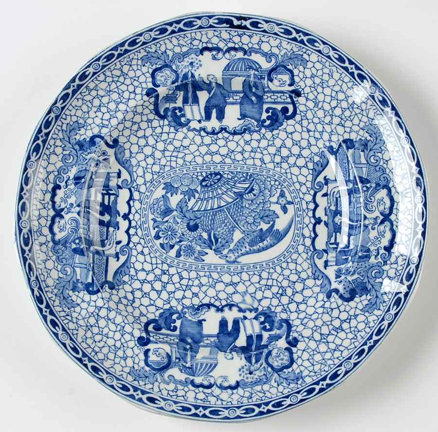 Chinese Bird Luncheon Plate by Adams China-1