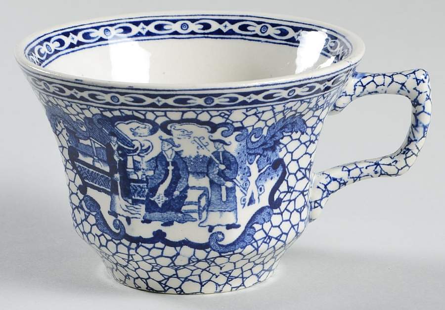 Chinese Bird Flat Cup by Adams China-1