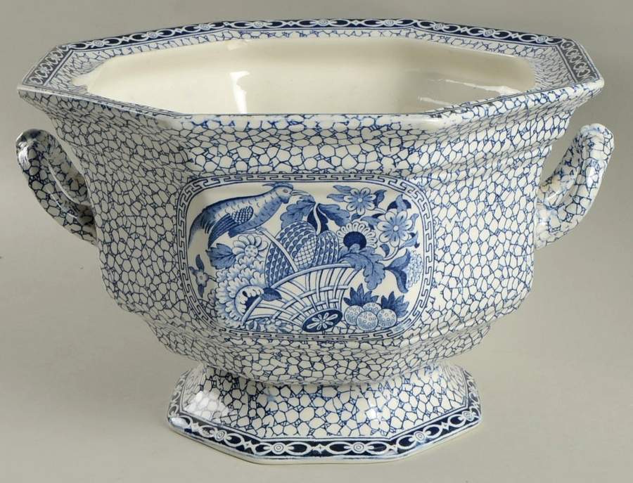 Chinese Bird Tureen No Lid by Adams China-1